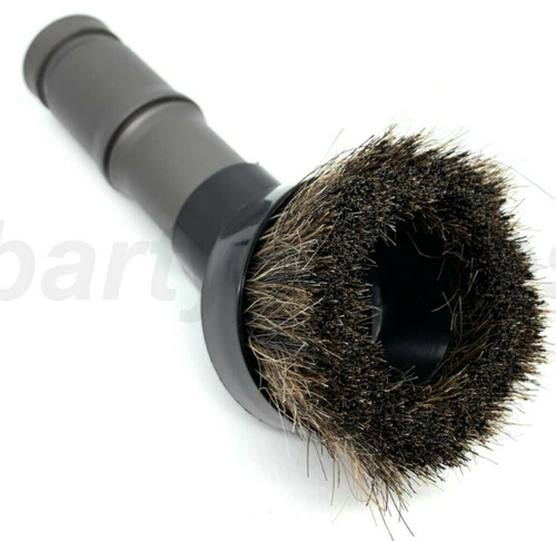 Round soft horsehair brush - round,